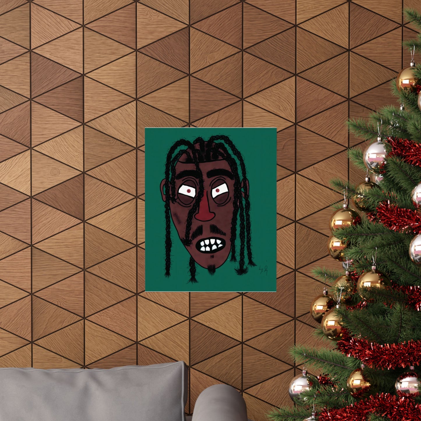 Blackie NattyHeads™ Poster